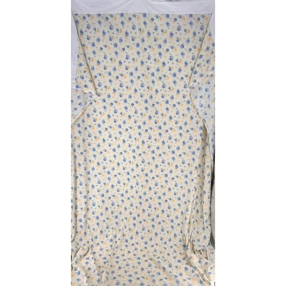 Vintage Cottagecore Floral Queen Sheet & Pillowcases 90s 1990s